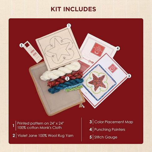 The Oxford Company Punch Needle Kit (Gingko) in Saudi Arabia