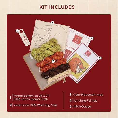 The Oxford Company Punch Needle Kit (Gingko) in Saudi Arabia