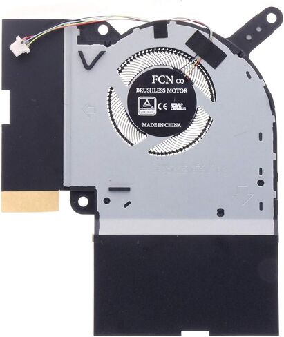 CPU Cooling Fan for Asus ROG Strix G512LV G512LW G512LWS G532LV G532LW G532LWS G531GW G712LV G712LW G712LWS G731GW G732LV G732LW G732LWS 13NR01N0P08012 FMMT DFSCK22105182L 13NR01N0P08013 12V 1A in Saudi Arabia