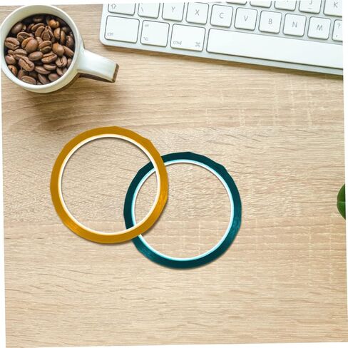 Luxshiny 6rolls Desktop Partlection Tape Deskboard Narking Disking Defresal Easy لإزالة المواد اللاصقة لمكتب الفصل الدراسي in Kuwait