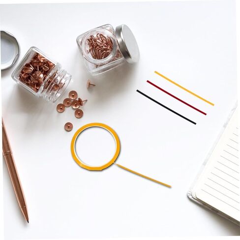 Luxshiny 6rolls Desktop Partlection Tape Deskboard Narking Disking Defresal Easy لإزالة المواد اللاصقة لمكتب الفصل الدراسي in Kuwait