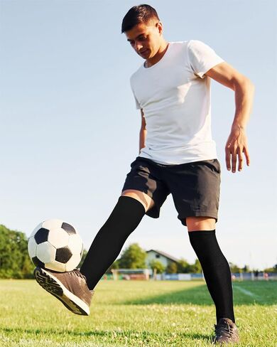 High Football Socks Prosport Multiple Sizes over the Knee Baseball Socks Extra Long for Boys Girls Women and Men in Kuwait