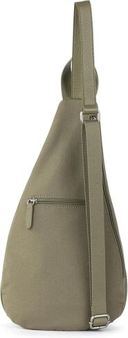 The Sak Geo Sling Backpack in Leather, Convertible Design, Slate in Saudi Arabia