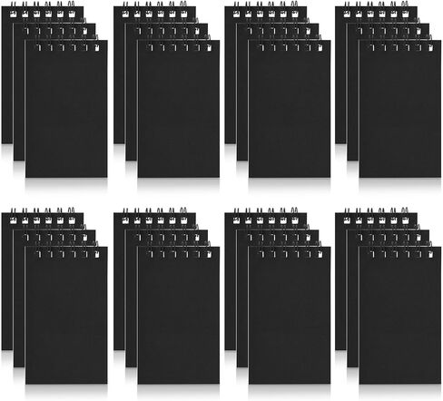 دفتر ملاحظات حلزوني صغير 24 PCS Mini Journal Notebooks تعيين دفاتر غلاف ملونة للأطفال لوازم الحفلات للأطفال مكافآت الفصول الدراسية المعلم in Saudi Arabia