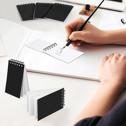 دفتر ملاحظات حلزوني صغير 24 PCS Mini Journal Notebooks تعيين دفاتر غلاف ملونة للأطفال لوازم الحفلات للأطفال مكافآت الفصول الدراسية المعلم in Saudi Arabia