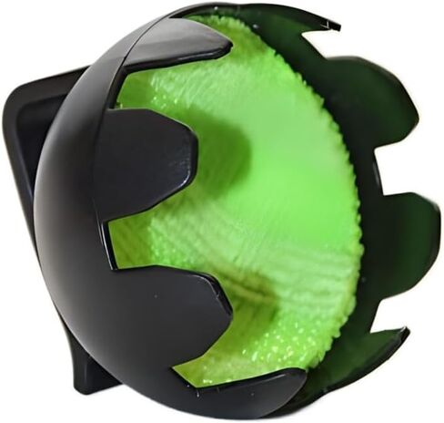 حامل صابون Dragon Claw مع إدراج السيليكون الأخضر ، الأسود in Kuwait