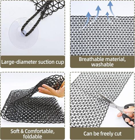 Bearded Dragon Hammock Lizard Climbing Hammock Lounger Collapsible Reptile Climbing Wall Bridge Tank Accessories for Gecko Snake Hermit Crab Chameleon (1 Pcs) in Saudi Arabia