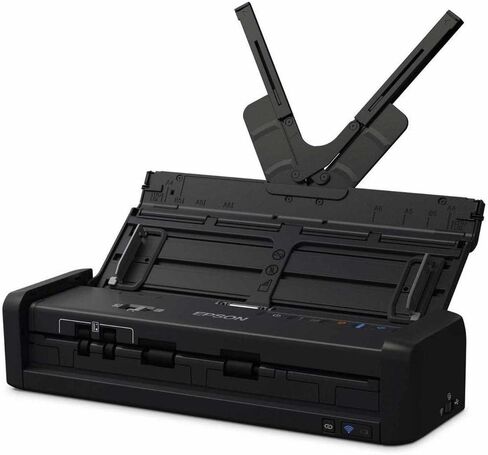 ماسحة الهاتف المحمول Epson DS-320 مع ADF: 25ppm و Twain و ISIS ، ضمان لمدة 3 سنوات in Saudi Arabia