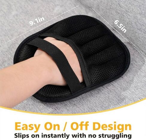 Cat Hair Gloves for Pet Hair Removal，Reusable Cats & Dog Pet Hair Remover Electrostatic Gloves for Pets Grooming,Furniture,Carpet,Car,Couch in Saudi Arabia