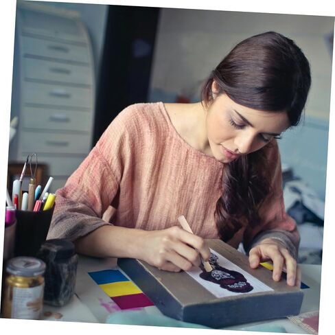 Homoyoyo 3SET DIY Art Crafts Paint Brush مجموعة stencil فرشاة in Saudi Arabia