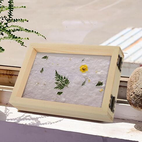 Stobok 12 PCS Paper Paper Paper Making Craft Mould Paper Tools Frame Frame Frame للأطفال in Saudi Arabia