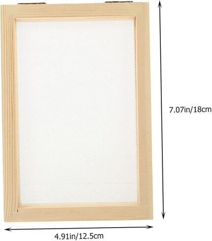 Stobok 12 PCS Paper Paper Paper Making Craft Mould Paper Tools Frame Frame Frame للأطفال in Saudi Arabia