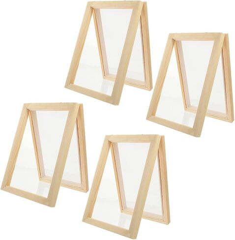 Stobok 12 PCS Paper Paper Paper Making Craft Mould Paper Tools Frame Frame Frame للأطفال in Saudi Arabia