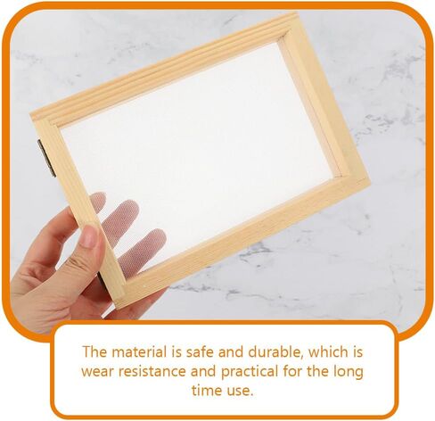 Stobok 12 PCS Paper Paper Paper Making Craft Mould Paper Tools Frame Frame Frame للأطفال in Saudi Arabia