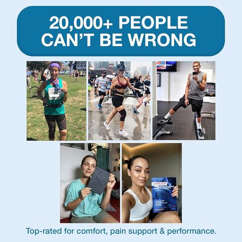 UFlex Athletics Knee Compression Sleeve Support for Women and Men - Knee Brace for Pain Relief, Fitness, Weightlifting, Hiking, Sports in Kuwait