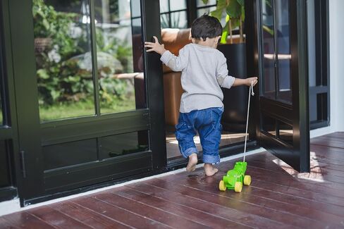 PlanToys Penguin Wheelie Push Toy for Toddlers - Sustainably Made from Rubberwood Featuring Organic-Pigment Coloring and Water-Based Dyes with Waddling Action When Pushed in Saudi Arabia