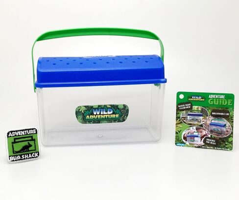 Wild Adventure Bug Catcher and Critter Shack Includes Tweezers and Magnifying Glass, Stem Toy Habitat for Indoor/Outdoor Insects, Educational Learning 3+ in Saudi Arabia