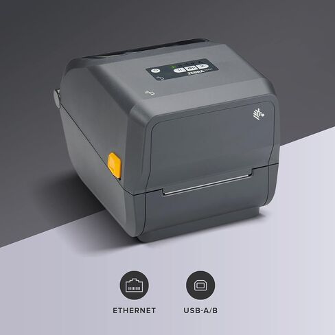 Zebra ZD421 طابعة نقل سطح المكتب الحرارية 300 نقطة في البوصة عرض الطباعة 4 بوصة USB Ethernet ZD4A043-301E00EZ (متجدد) in Saudi Arabia