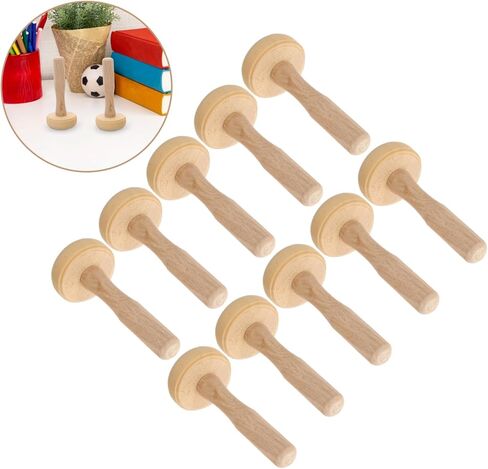kallory 10pcs أداة طباعة الطباعة الفخار فرك الأسطوانة الحبر الحبر للفن in Kuwait