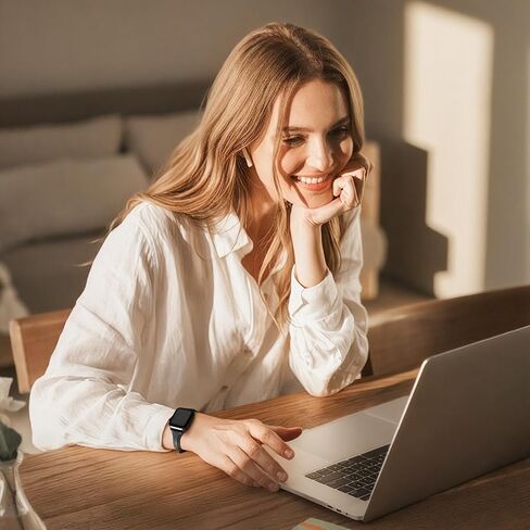 WFEAGL Leather Bands Compatible with Apple Watch Band 38mm 40mm 41mm 42mm 44mm 45mm 49mm Women, Top Grain Leather Strap Slim & Thin Replacement Wristband for iWatch Band Ultra2 Ultra SE & Series 9 8 7 6 5 4 3 2 1 in Kuwait