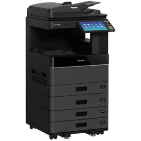 Toshiba E-Studio 4515AC A3 Color Laser Multi-Function Copier-45ppm ، نسخة ، طباعة ، فحص ، فحص إلى usb ، الطباعة من الفائدة ، المزدوجة التلقائية ، الشبكة ، 4 صواني ، حامل (متجدد) in Kuwait
