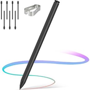 Ultra-Responsive Stylus – EMR Digital Pen for Remarkable 2 & Kindle Scribe, 4096 Pressure Levels, Tilt Support, Palm Rejection, Durable Felt Tips, Magnetic Attachment, 0.01mm Precision Eraser in Saudi Arabia