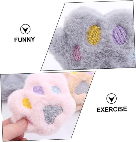 BESPORTBLE 6Pcs Cat Plush with Catnip Funny Claw Design Soft Pet Playthings for Stimulates Hunting Instincts and Keeps Cats Fit in Saudi Arabia