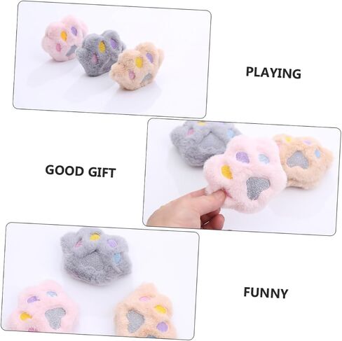 6pcs القط أفخم مع Catnip لطيف Cat Cat Claw محشو الحيوانات الأليفة للقطط الداخلية النشطة تشارك مضغ الخدش متعة لوقت لا نهاية له in Saudi Arabia