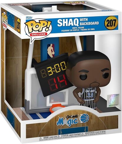 Funko Pop! Deluxe: Magic - Shaquille O'Neal - Shaq with Backboard - Shaquille O'Neal - Collectable Vinyl Figure - Gift Idea - Official Merchandise - Toys for Kids & Adults - Sports Fans in Saudi Arabia