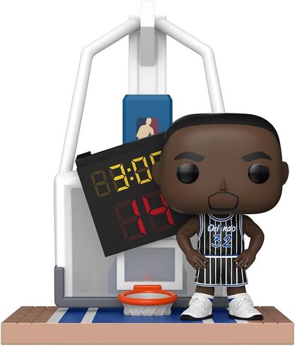 Funko Pop! Deluxe: Magic - Shaquille O'Neal - Shaq with Backboard - Shaquille O'Neal - Collectable Vinyl Figure - Gift Idea - Official Merchandise - Toys for Kids & Adults - Sports Fans in Saudi Arabia