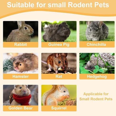 65PCS Rabbit Bunny Guinea Pig Chew Toys Treats, Chinchilla Hamster Chews Toys for Teeth, Timothy Hay Chips Treats Sticks for Rabbit Guinea Pig Chinchilla Hamster Rat in Saudi Arabia