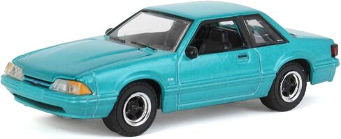1/64 1991 Ford Mustang 5.0 Calypso Green Coupe 51502 in Saudi Arabia