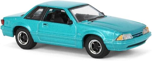 1/64 1991 Ford Mustang 5.0 Calypso Green Coupe 51502 in Saudi Arabia