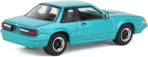 1/64 1991 Ford Mustang 5.0 Calypso Green Coupe 51502 in Saudi Arabia