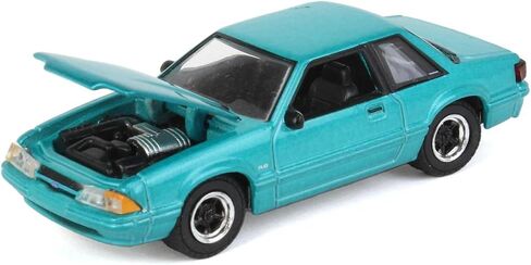 1/64 1991 Ford Mustang 5.0 Calypso Green Coupe 51502 in Saudi Arabia