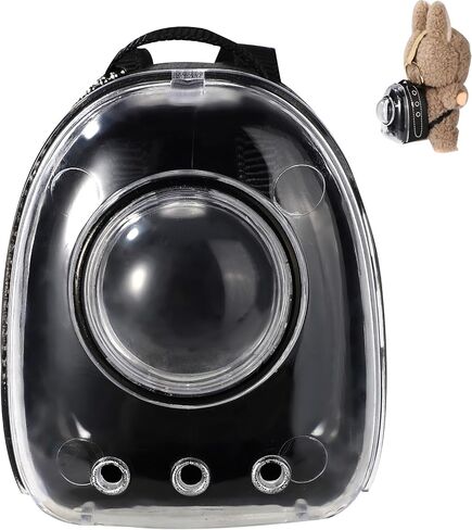 Backpack for Doll, Adorable Realistic Doll Mini Backpack Accessories Perfect for Collectors & Fashion Display (Black) in Saudi Arabia