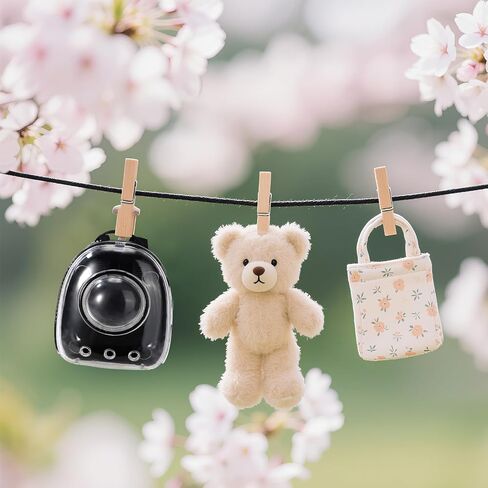 Backpack for Doll, Adorable Realistic Doll Mini Backpack Accessories Perfect for Collectors & Fashion Display (Black) in Saudi Arabia