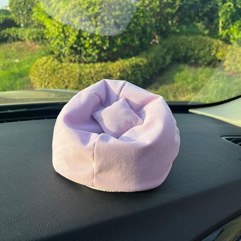 مقعد Doll Car مقعدًا مع Labubu ، كرسي حقيبة الفاصوليا المصنوعة يدويًا مقابل دمية من 15 إلى 17 سم ، قاع مضاد للانزلاق ، إكسسوارات دمية لطيفة للعرض ، هدايا الجماهير والجمع ، نسيج كولدوري متين (Light Purple) in Kuwait
