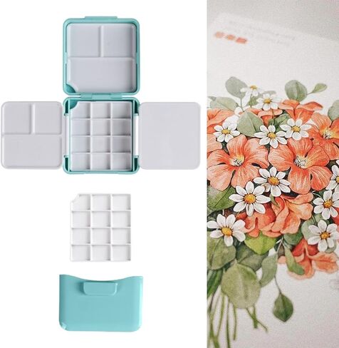 صندوق مائي فارغ مع دلو الغسيل للفنانين المبتدئين ، البنفسجي in Kuwait