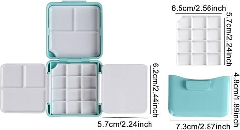 صندوق مائي فارغ مع دلو الغسيل للفنانين المبتدئين ، البنفسجي in Kuwait