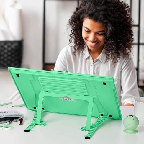 iVyne Rechargeable A3 Light Pad for Diamond Painting - LED Light Board for Weeding & Tracing - Diamond Art Light Pad - Ultra-Thin & Portable - Perfect for Artists & Crafters - Green in Kuwait