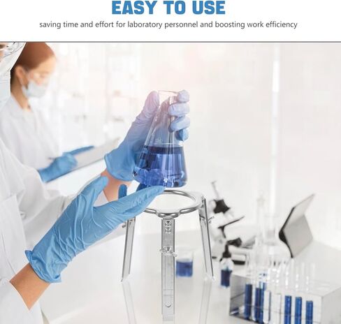 ALIPIS LAB Stand REAVE CHELISTY LAB TRUPOD آمنة مثالية لعلم سبيكة الألومنيوم تعليم العلوم in Saudi Arabia