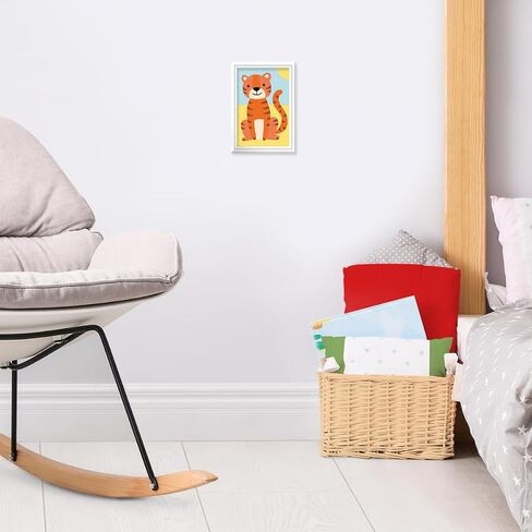 Ravensburger - Wild Tiger Crart Paint by Numbers Kit | المرح والفنون السهل DIY للأطفال الذين يبلغون من العمر 7 سنوات | فكرة هدية إبداعية لأعياد الميلاد والأعياد in Kuwait
