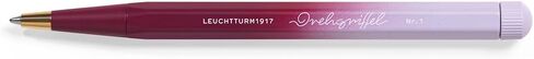 LEUCHTTURM1917 - Drehgriffel Ballpoint Writing Pen Gradient Edition - Refillable Ballpoint Pen with Black Ink (Navy/Mint Green) in Saudi Arabia