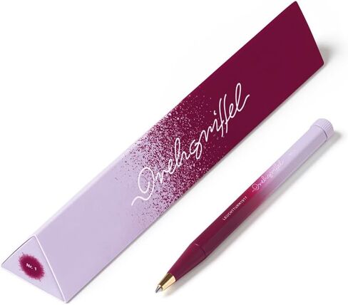 LEUCHTTURM1917 - Drehgriffel Ballpoint Writing Pen Gradient Edition - Refillable Ballpoint Pen with Black Ink (Navy/Mint Green) in Saudi Arabia
