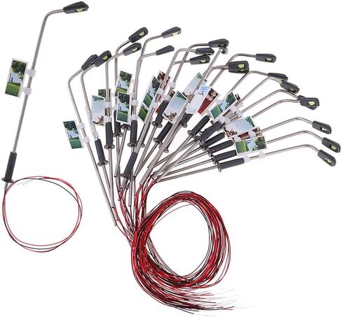 20pcs 1/150 Ho Lamp Model Led Railroad Train Garden in Kuwait