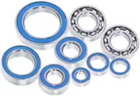Compatible with Axial for SCX10 III AXI03007 1/10 RC Crawler Car Upgrade Parts 38Pcs Metal Wheel Hub Sealed Bearing Kit RC Car Accessories in Saudi Arabia