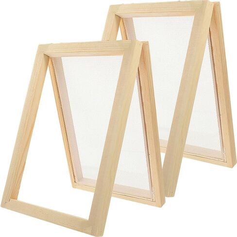 Homoyooo DIY Making Making Kit للبنين والبنات 2pcs صنع الورق الخشبي الشاشة in Saudi Arabia