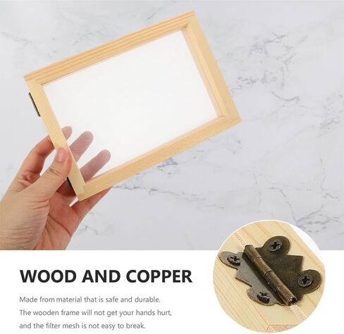 Homoyooo DIY Making Making Kit للبنين والبنات 2pcs صنع الورق الخشبي الشاشة in Saudi Arabia