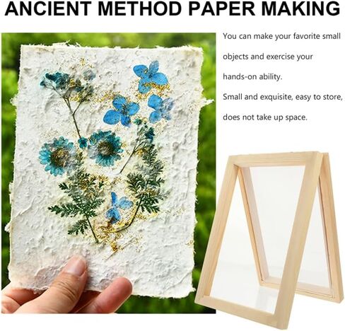 Homoyooo DIY Making Making Kit للبنين والبنات 2pcs صنع الورق الخشبي الشاشة in Saudi Arabia